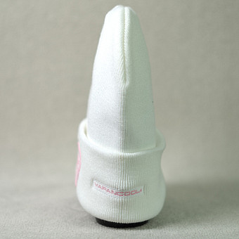 BEANIE COLMa WHITe/PINk